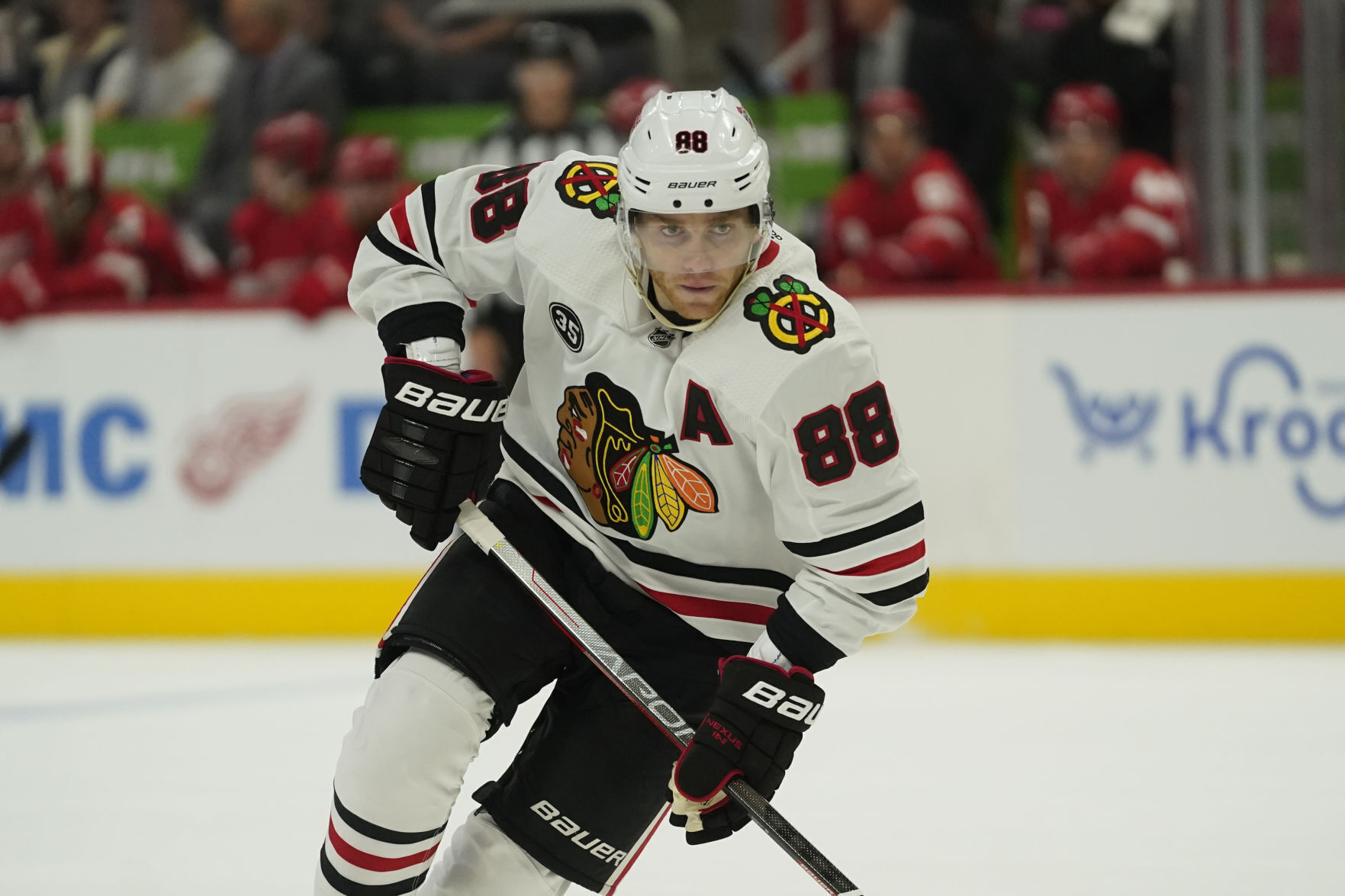 Blackhawks Red Wings Hockey
